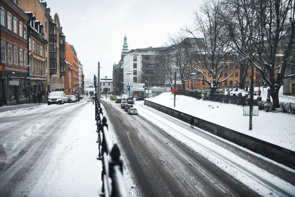 If My Car Slips On Snow Downhill And Causes Damage, Do I Pay For It?