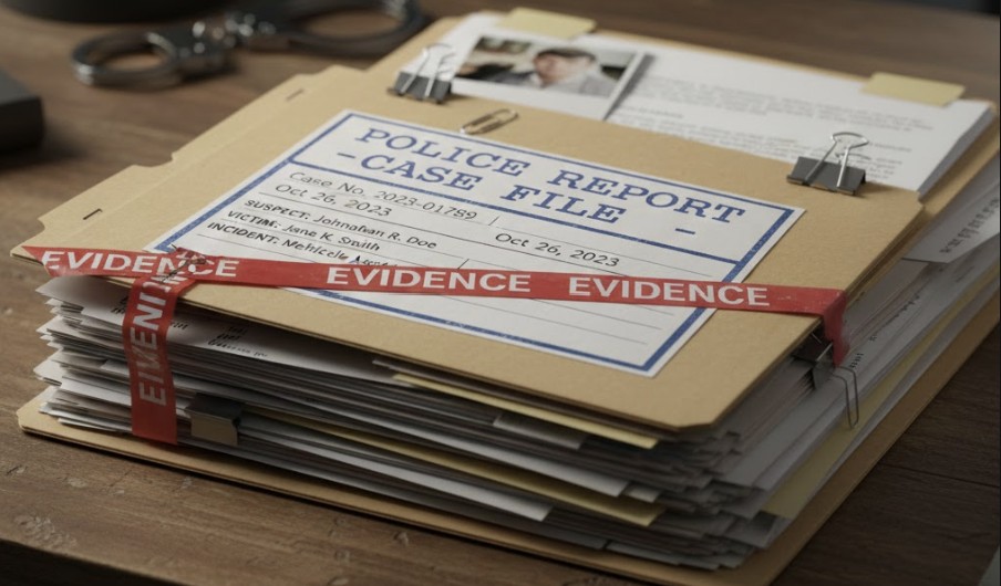 police report file